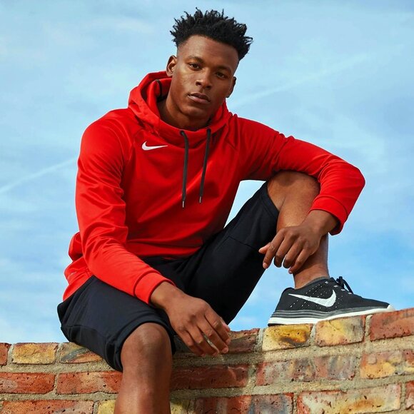 staff issue❤️Canadian National Railway CN Nike Therma-FIT Fleece Pullover Hoodie - Picture 3 of 14